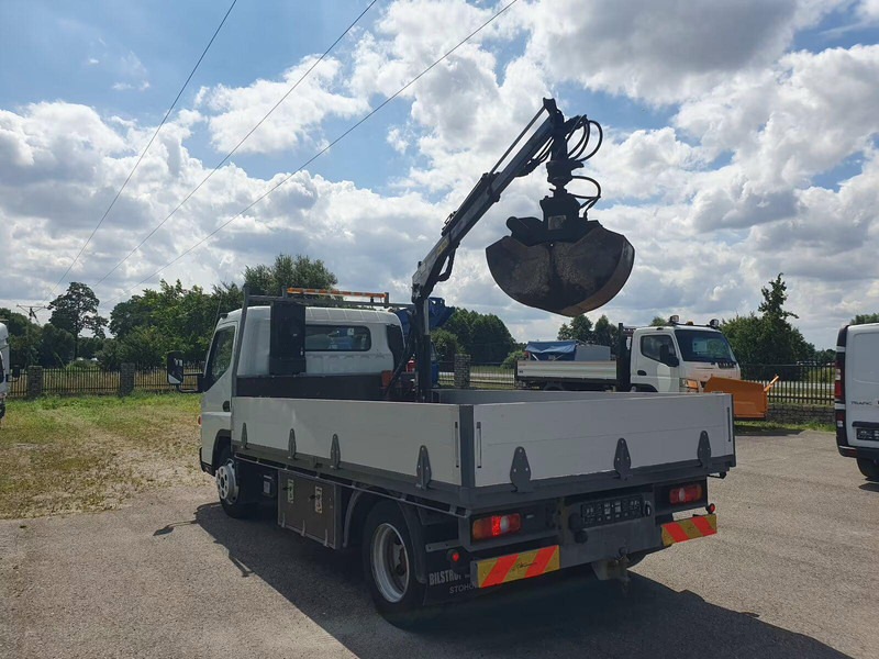Mitsubishi Fuso Canter 7C15 - Flatbed truck + crane - شاحنات مسطحة, شاحنة كرين: صورة 3 Mitsubishi Fuso Canter 7C15 - Flatbed truck + crane - شاحنات مسطحة, شاحنة كرين: صورة 3