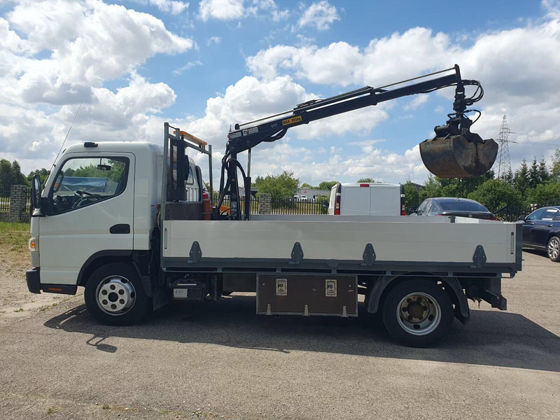 Mitsubishi Fuso Canter 7C15 - Flatbed truck + crane - شاحنات مسطحة, شاحنة كرين: صورة 4 Mitsubishi Fuso Canter 7C15 - Flatbed truck + crane - شاحنات مسطحة, شاحنة كرين: صورة 4
