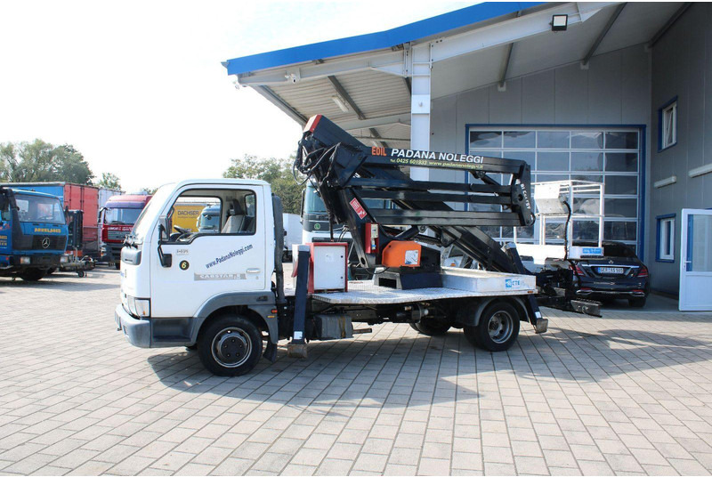Nissan Cabstar E 120 Sequani Z20 - 20 meter - شاحنة, شاحنة كرين: صورة 1 Nissan Cabstar E 120 Sequani Z20 - 20 meter - شاحنة, شاحنة كرين: صورة 1