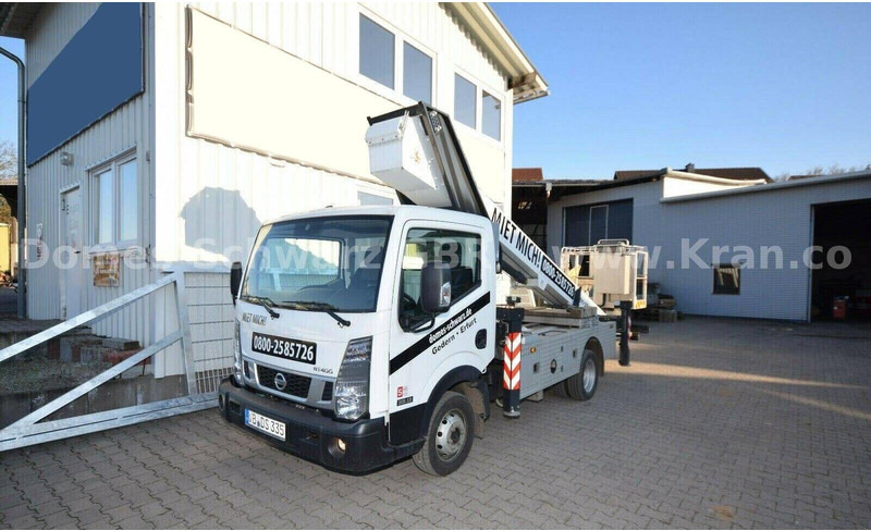 Nissan NT 400 Cabstar - Lifting basket truck - شاحنة, شاحنة كرين: صورة 2 Nissan NT 400 Cabstar - Lifting basket truck - شاحنة, شاحنة كرين: صورة 2