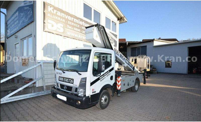 Nissan NT400 Cabstar Klaas Theo Emelőkosaras 25m - شاحنة, شاحنة كرين: صورة 1 Nissan NT400 Cabstar Klaas Theo Emelőkosaras 25m - شاحنة, شاحنة كرين: صورة 1