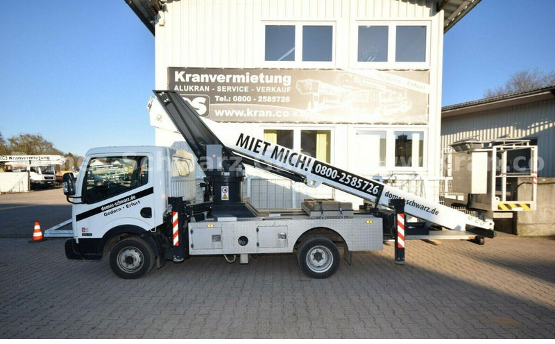 Nissan NT400 Cabstar Klaas Theo Emelőkosaras 25m - شاحنة, شاحنة كرين: صورة 2 Nissan NT400 Cabstar Klaas Theo Emelőkosaras 25m - شاحنة, شاحنة كرين: صورة 2