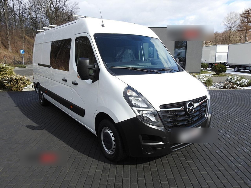 Opel Movano FURGON BRYGADÓWKA 7 MIEJSC TEMPOMAT LEDY KLIMATYZACJA - حافلة صغيرة, ميكروباص: صورة 1 Opel Movano FURGON BRYGADÓWKA 7 MIEJSC TEMPOMAT LEDY KLIMATYZACJA - حافلة صغيرة, ميكروباص: صورة 1