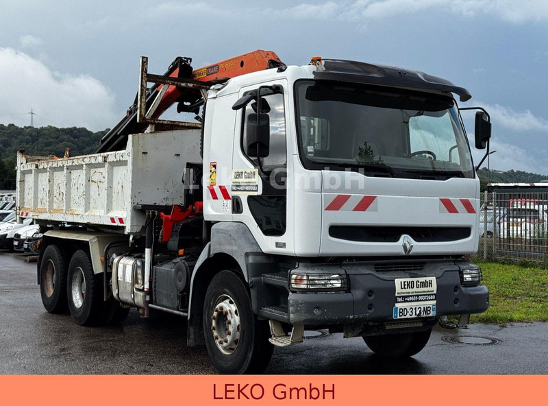 Renault 370 dCi - شاحنة قلاب, شاحنة كرين: صورة 1 Renault 370 dCi - شاحنة قلاب, شاحنة كرين: صورة 1