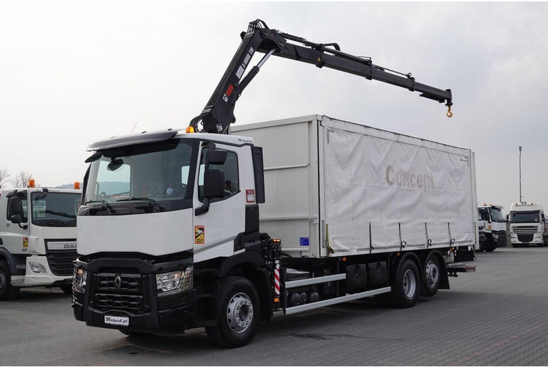 Renault C 380 / 6x2 / SKRZYNIOWY / HDS HIAB 138 B-3 WYSÓW 10,5 M / ROTAT - شاحنة ستارة: صورة 2 Renault C 380 / 6x2 / SKRZYNIOWY / HDS HIAB 138 B-3 WYSÓW 10,5 M / ROTAT - شاحنة ستارة: صورة 2