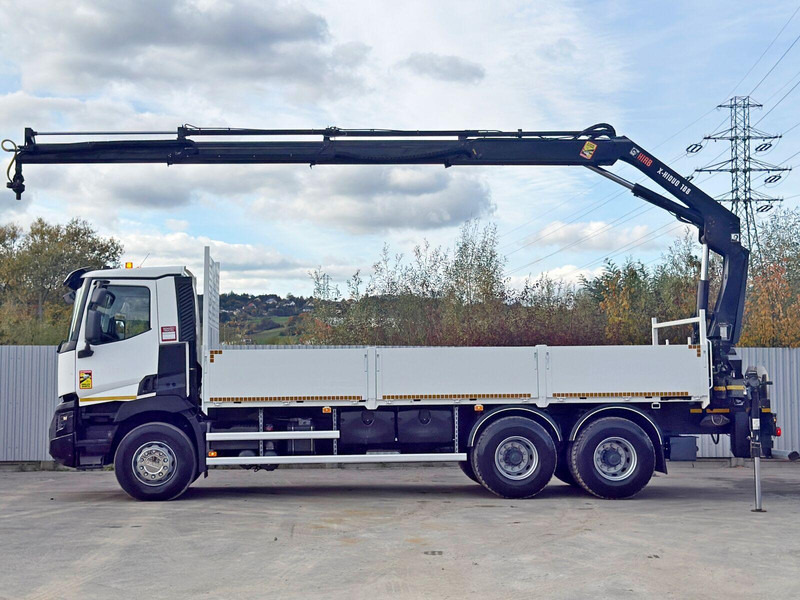 Renault C 380* HIAB X-HIDUO 188 B-3/FUNK*6x4 - شاحنات مسطحة, شاحنة كرين: صورة 5 Renault C 380* HIAB X-HIDUO 188 B-3/FUNK*6x4 - شاحنات مسطحة, شاحنة كرين: صورة 5