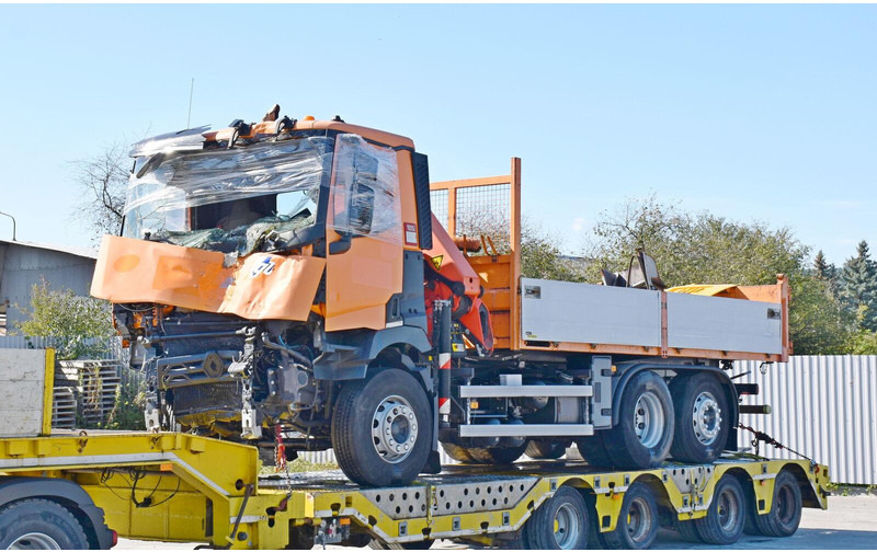 Renault C 380 - شاحنة قلاب, شاحنة كرين: صورة 1 Renault C 380 - شاحنة قلاب, شاحنة كرين: صورة 1