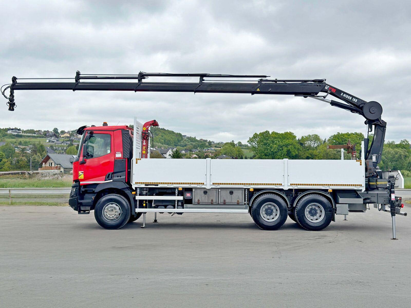 Renault C 400 *HIAB X - HIDUO 188 ES - 4 + FUNK * 6x4 - شاحنات مسطحة, شاحنة كرين: صورة 5 Renault C 400 *HIAB X - HIDUO 188 ES - 4 + FUNK * 6x4 - شاحنات مسطحة, شاحنة كرين: صورة 5