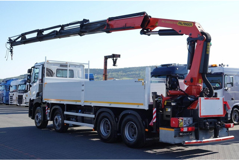 Renault C 430 / 8x4 / SKRZYNIOWY 7 M + HDS PALFINGER 33002 -wysów: 14,5 - شاحنات مسطحة, شاحنة كرين: صورة 3 Renault C 430 / 8x4 / SKRZYNIOWY 7 M + HDS PALFINGER 33002 -wysów: 14,5 - شاحنات مسطحة, شاحنة كرين: صورة 3