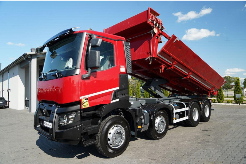 Renault C 430 / 8x4 / WYWROTKA DWUSTRONNA - 6M / HYDROBURTA / KLAPODRZW - شاحنة قلاب: صورة 2 Renault C 430 / 8x4 / WYWROTKA DWUSTRONNA - 6M / HYDROBURTA / KLAPODRZW - شاحنة قلاب: صورة 2