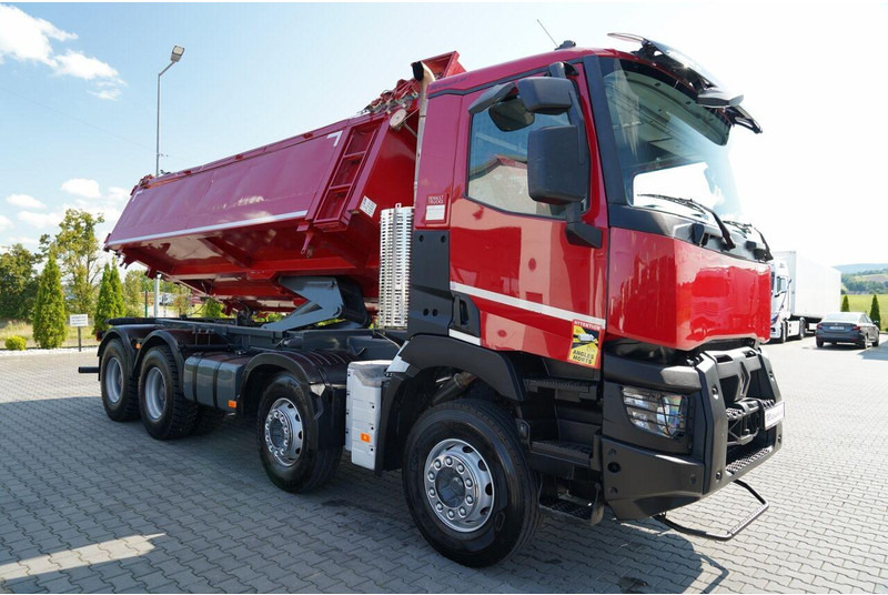 Renault C 430 / 8x4 / WYWROTKA DWUSTRONNA - 6M / HYDROBURTA / KLAPODRZW - شاحنة قلاب: صورة 4 Renault C 430 / 8x4 / WYWROTKA DWUSTRONNA - 6M / HYDROBURTA / KLAPODRZW - شاحنة قلاب: صورة 4