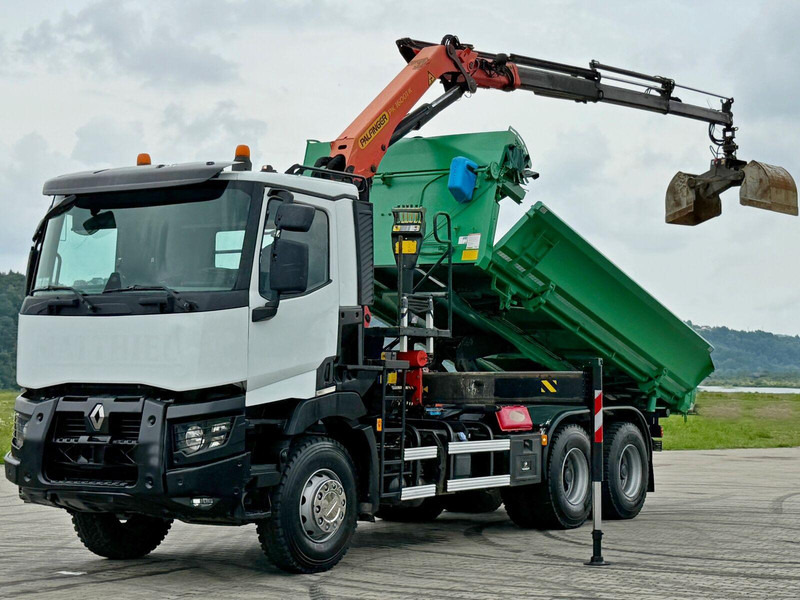 Renault C 430 *KIPPER 5,10 m + PK 16001 - K B* 6x4 - شاحنة قلاب, شاحنة كرين: صورة 3 Renault C 430 *KIPPER 5,10 m + PK 16001 - K B* 6x4 - شاحنة قلاب, شاحنة كرين: صورة 3