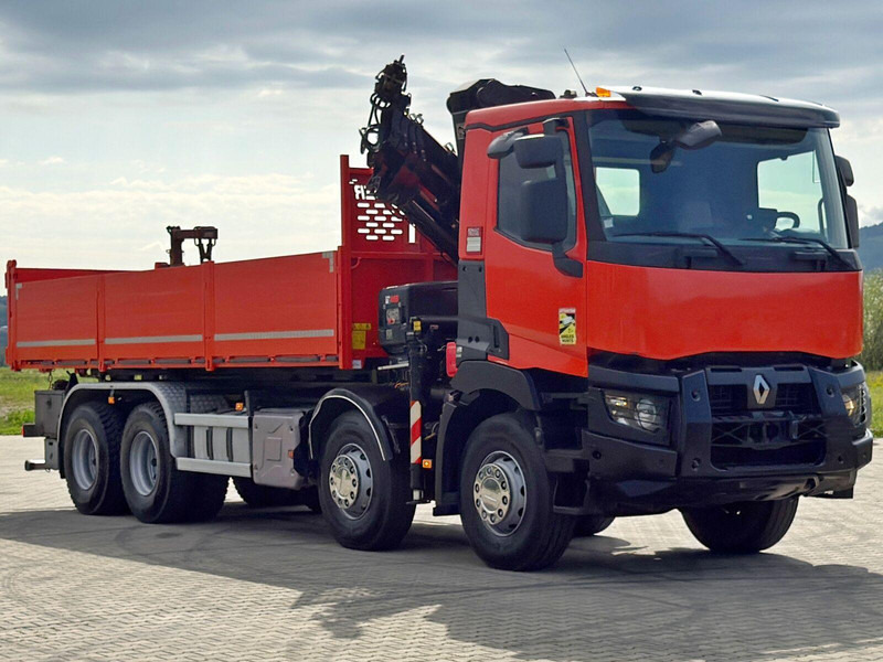 Renault C 430 *KIPPER 6,80m* HIAB X-HIDUO 188 ES-4 * 8x4 - شاحنة قلاب, شاحنة كرين: صورة 4 Renault C 430 *KIPPER 6,80m* HIAB X-HIDUO 188 ES-4 * 8x4 - شاحنة قلاب, شاحنة كرين: صورة 4