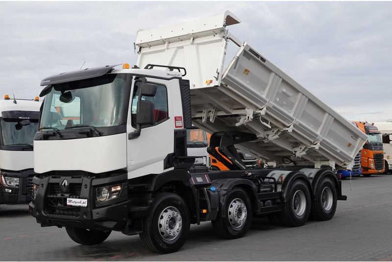 Renault C 460 / 8x4 / WYWROTKA / HYDROBURTA / BORDMATIC / EURO 6 / OPONY - شاحنة قلاب: صورة 1 Renault C 460 / 8x4 / WYWROTKA / HYDROBURTA / BORDMATIC / EURO 6 / OPONY - شاحنة قلاب: صورة 1