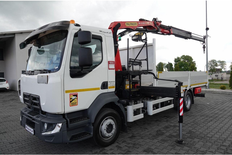 Renault D 210/ 4X2 / SKRZYNIOWY 5 M + HDS PALFINGER PK 8.501 SLD A / UD - شاحنات مسطحة, شاحنة كرين: صورة 3 Renault D 210/ 4X2 / SKRZYNIOWY 5 M + HDS PALFINGER PK 8.501 SLD A / UD - شاحنات مسطحة, شاحنة كرين: صورة 3