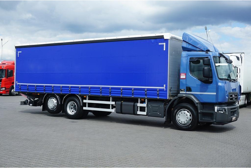 Renault D 320 / EURO 6 / FIRANKA + WINDA / 21 PALET / ŁAD. 16 530 KG - شاحنة ستارة: صورة 4 Renault D 320 / EURO 6 / FIRANKA + WINDA / 21 PALET / ŁAD. 16 530 KG - شاحنة ستارة: صورة 4