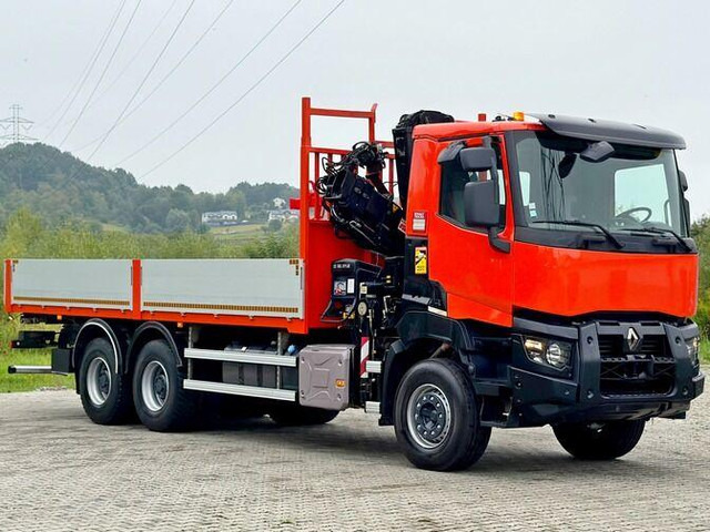 Renault K 380 * HIAB 166 BS-3 HIDUO + FUNK* 6x4 - شاحنة قلاب, شاحنة كرين: صورة 4 Renault K 380 * HIAB 166 BS-3 HIDUO + FUNK* 6x4 - شاحنة قلاب, شاحنة كرين: صورة 4