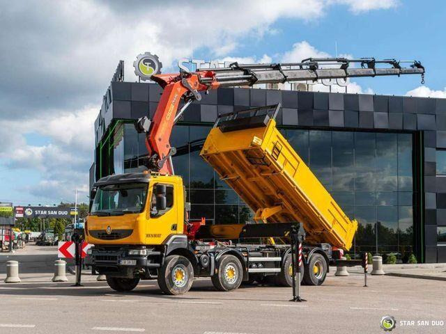 Renault KERAX 450 8x4 PALFINGER PK 60002 Crane Tipper - شاحنة قلاب, شاحنة كرين: صورة 5 Renault KERAX 450 8x4 PALFINGER PK 60002 Crane Tipper - شاحنة قلاب, شاحنة كرين: صورة 5