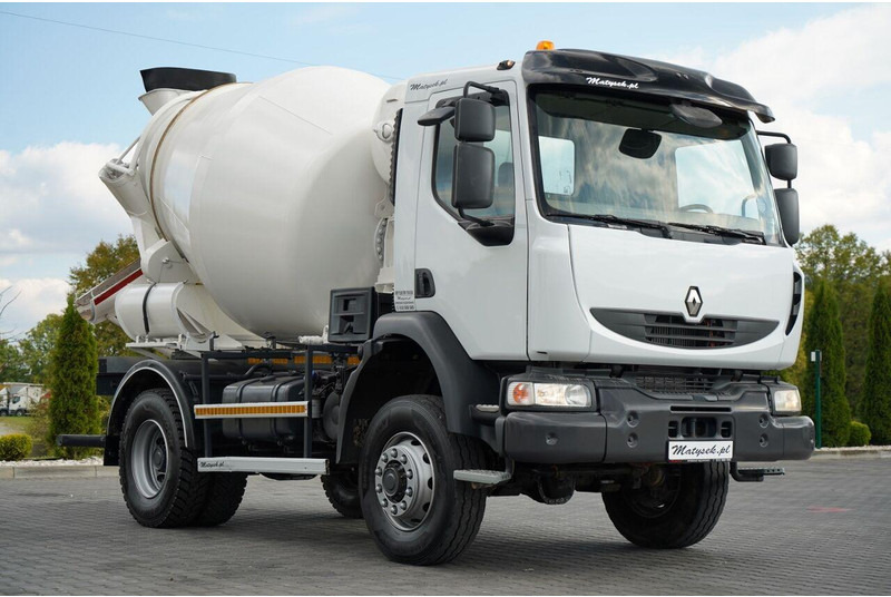 Renault KERAX - شاحنة خلاطة خرسانة: صورة 1 Renault KERAX - شاحنة خلاطة خرسانة: صورة 1