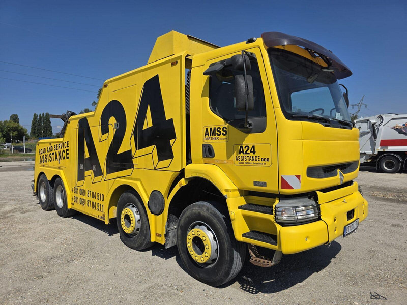 Renault Kerax 420 DCi 8x4 - Road and Service Assistant - شاحنة سحب: صورة 1 Renault Kerax 420 DCi 8x4 - Road and Service Assistant - شاحنة سحب: صورة 1