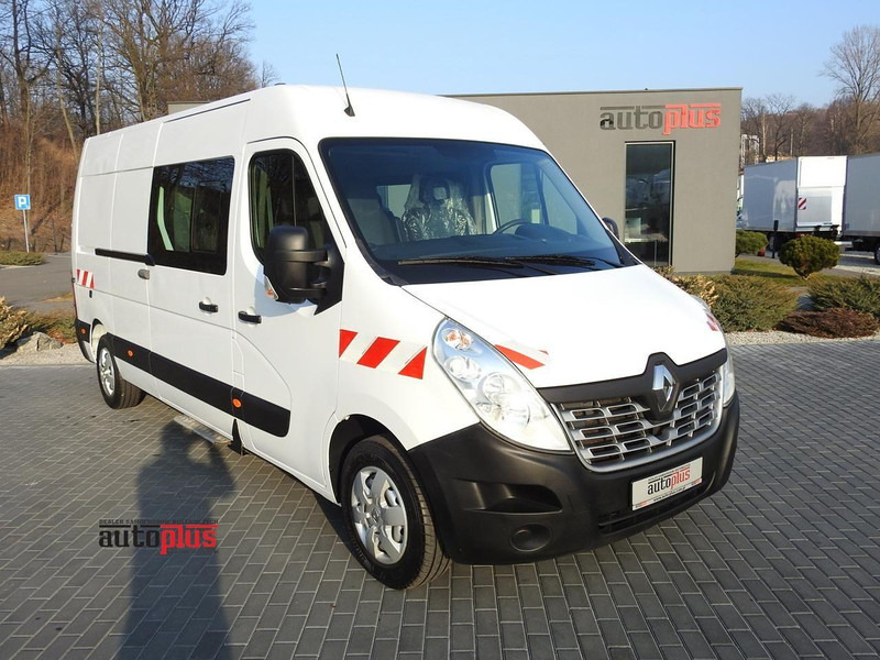 Renault MASTER FURGON BRYGADÓWKA 7 MIEJSC TEMPOMAT KLIMATYZACJA 130KM - حافلة صغيرة, ميكروباص: صورة 1 Renault MASTER FURGON BRYGADÓWKA 7 MIEJSC TEMPOMAT KLIMATYZACJA 130KM - حافلة صغيرة, ميكروباص: صورة 1