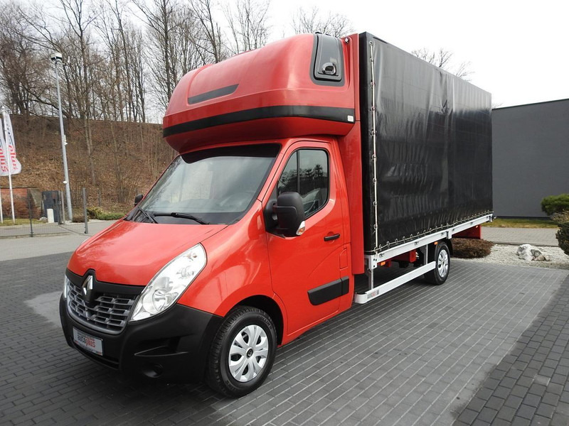شاحنة ستارة جانبية Renault MASTER PLANDEKA 10 PALET WEBASTO TEMPOMAT KLIMATYZACJA 170KM [: صورة 6 شاحنة ستارة جانبية Renault MASTER PLANDEKA 10 PALET WEBASTO TEMPOMAT KLIMATYZACJA 170KM [: صورة 6