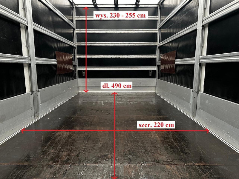 شاحنة ستارة جانبية Renault MASTER PLANDEKA 10 PALET WEBASTO TEMPOMAT KLIMATYZACJA 170KM [: صورة 11 شاحنة ستارة جانبية Renault MASTER PLANDEKA 10 PALET WEBASTO TEMPOMAT KLIMATYZACJA 170KM [: صورة 11