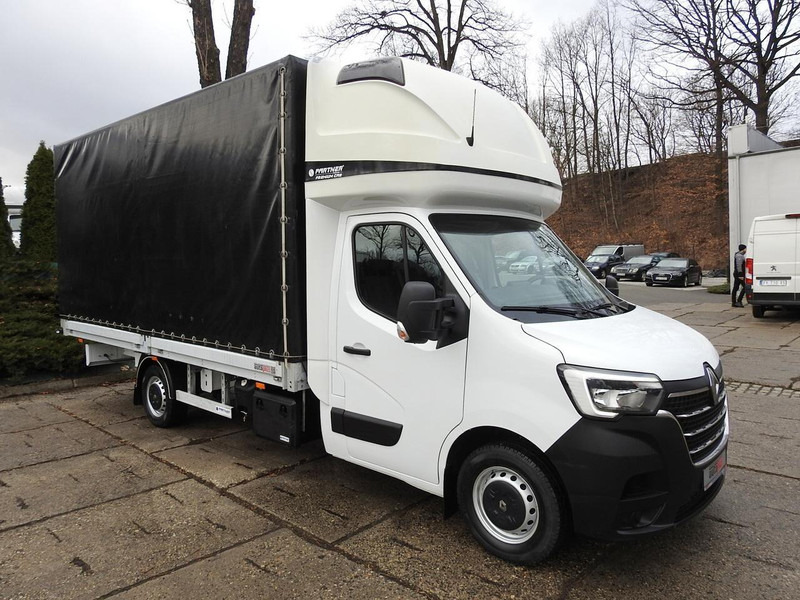 Renault MASTER PLANDEKA 10 PALET WEBASTO TEMPOMAT KLIMATYZACJA LEDY PNEU - شاحنة ستارة جانبية: صورة 4 Renault MASTER PLANDEKA 10 PALET WEBASTO TEMPOMAT KLIMATYZACJA LEDY PNEU - شاحنة ستارة جانبية: صورة 4