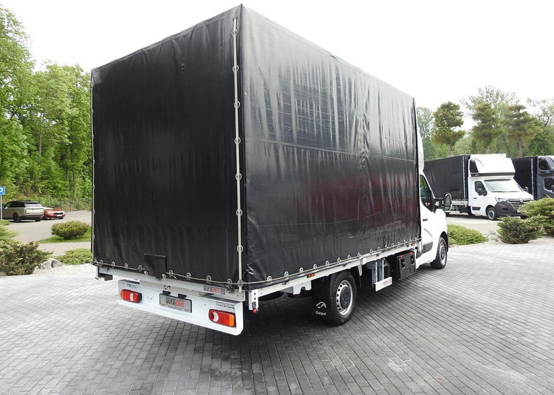 Renault MASTER PLANDEKA 10 PALET WEBASTO TEMPOMAT KLIMATYZACJA LEDY PNEU - شاحنة ستارة جانبية: صورة 3 Renault MASTER PLANDEKA 10 PALET WEBASTO TEMPOMAT KLIMATYZACJA LEDY PNEU - شاحنة ستارة جانبية: صورة 3