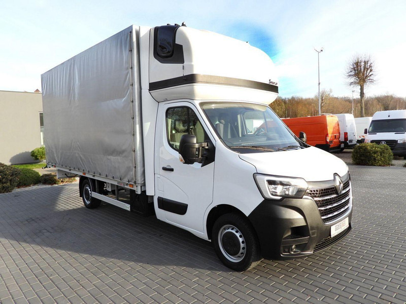 Renault MASTER PLANDEKA 10 PALET WEBASTO TEMPOMAT LEDY PNEUMATYKA KLIMAT - شاحنة ستارة جانبية: صورة 4 Renault MASTER PLANDEKA 10 PALET WEBASTO TEMPOMAT LEDY PNEUMATYKA KLIMAT - شاحنة ستارة جانبية: صورة 4