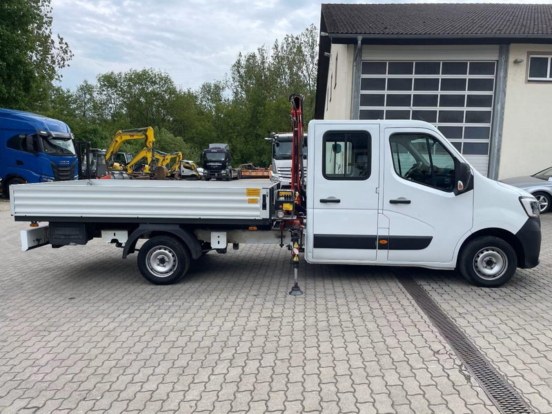 Renault Master Doka - Flatbed truck + crane - شاحنة مفتوحة, الشاحنات الصغيرة كابينة مزدوجة: صورة 5 Renault Master Doka - Flatbed truck + crane - شاحنة مفتوحة, الشاحنات الصغيرة كابينة مزدوجة: صورة 5