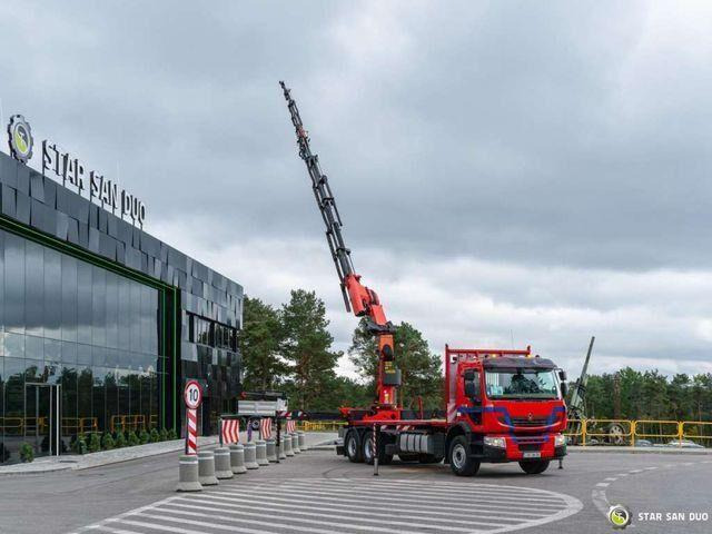 Renault PREMIUM 410 6x4 Palfinger PK 50002EH Crane Winc - شاحنات مسطحة, شاحنة كرين: صورة 2 Renault PREMIUM 410 6x4 Palfinger PK 50002EH Crane Winc - شاحنات مسطحة, شاحنة كرين: صورة 2