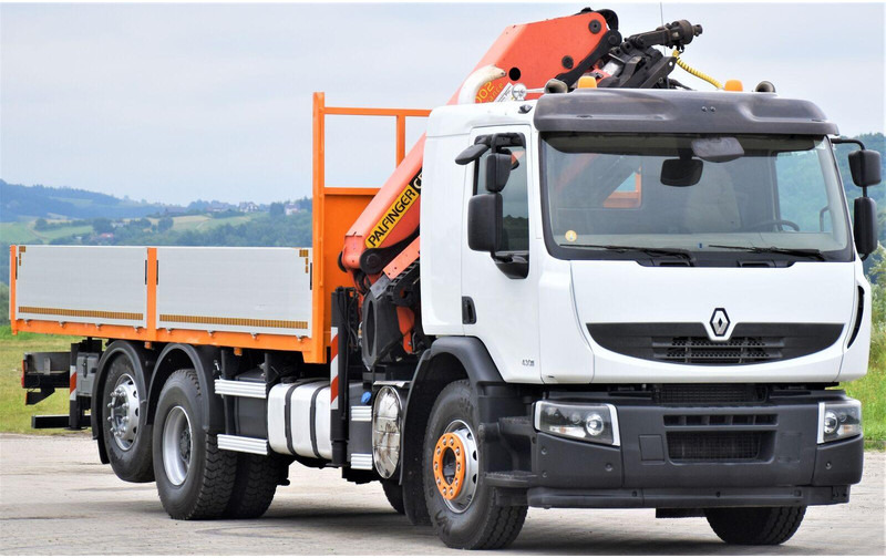 Renault PREMIUM 430 DXI* FUNK * TOPZUSTAND - شاحنات مسطحة, شاحنة كرين: صورة 3 Renault PREMIUM 430 DXI* FUNK * TOPZUSTAND - شاحنات مسطحة, شاحنة كرين: صورة 3