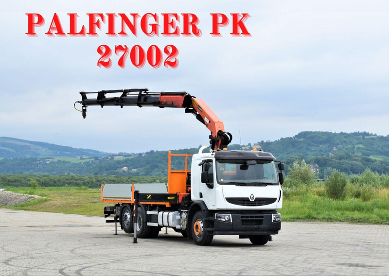 Renault PREMIUM 430 DXI* FUNK * TOPZUSTAND - شاحنات مسطحة, شاحنة كرين: صورة 1 Renault PREMIUM 430 DXI* FUNK * TOPZUSTAND - شاحنات مسطحة, شاحنة كرين: صورة 1