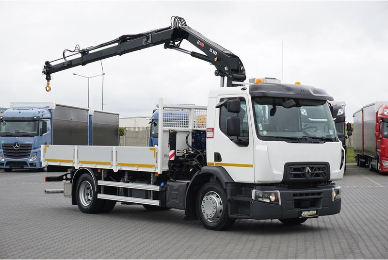 Renault PREMIUM / D16 / ACC / SKRZYNIOWY + HDS / HIAB 099 E - 2 HIDUO - شاحنات مسطحة, شاحنة كرين: صورة 2 Renault PREMIUM / D16 / ACC / SKRZYNIOWY + HDS / HIAB 099 E - 2 HIDUO - شاحنات مسطحة, شاحنة كرين: صورة 2