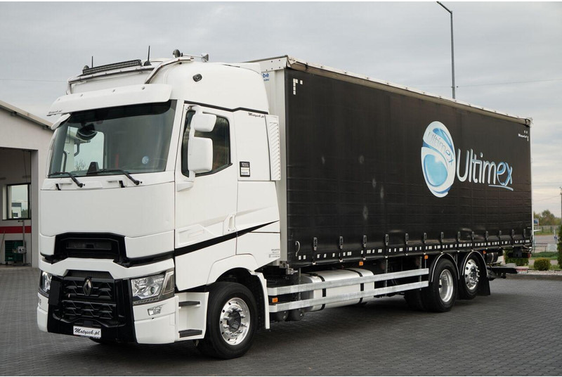 Renault T 440 / 6X2 / SOLÓWKA / FIRANKA 9.5 M / I-PARK COOL / WINDA / AL - شاحنة ستارة: صورة 1 Renault T 440 / 6X2 / SOLÓWKA / FIRANKA 9.5 M / I-PARK COOL / WINDA / AL - شاحنة ستارة: صورة 1