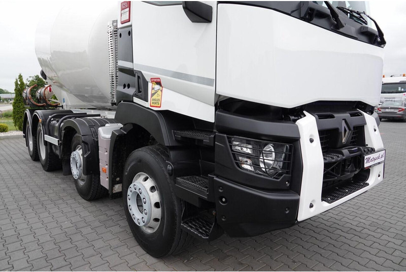 Renault T 460 / 8X4 / BETONOMIESZARKA / GRUSZKA 9M3 / IMER / ALUFELGI / - شاحنة خلاطة خرسانة: صورة 5 Renault T 460 / 8X4 / BETONOMIESZARKA / GRUSZKA 9M3 / IMER / ALUFELGI / - شاحنة خلاطة خرسانة: صورة 5