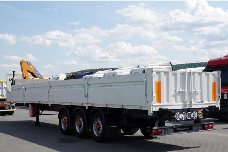 Samro NACZEPA BURTOWA / + HDS EFFER 95-3S - WYSÓW : 9 METRÓW / SPROWA - نصف مقطورة مسطحة: صورة 4 Samro NACZEPA BURTOWA / + HDS EFFER 95-3S - WYSÓW : 9 METRÓW / SPROWA - نصف مقطورة مسطحة: صورة 4