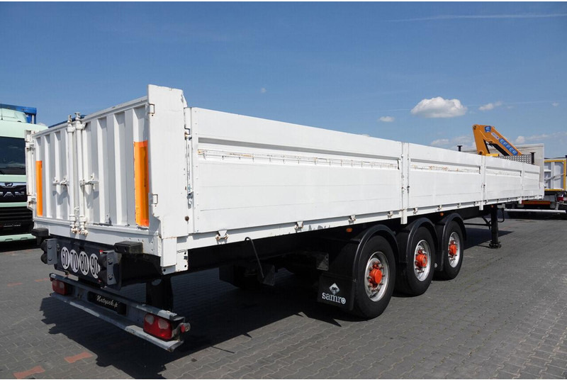 Samro NACZEPA BURTOWA / + HDS EFFER 95-3S - WYSÓW : 9 METRÓW / SPROWA - نصف مقطورة مسطحة: صورة 5 Samro NACZEPA BURTOWA / + HDS EFFER 95-3S - WYSÓW : 9 METRÓW / SPROWA - نصف مقطورة مسطحة: صورة 5