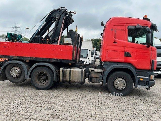 Scania 124 L 470 - Flatbed + crane - شاحنات مسطحة, شاحنة كرين: صورة 5 Scania 124 L 470 - Flatbed + crane - شاحنات مسطحة, شاحنة كرين: صورة 5