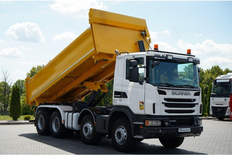 Scania G 400 / 8x4 / WYWROTKA 2 STRONNA / BORDMATIC / MANUAL - شاحنة قلاب: صورة 5 Scania G 400 / 8x4 / WYWROTKA 2 STRONNA / BORDMATIC / MANUAL - شاحنة قلاب: صورة 5