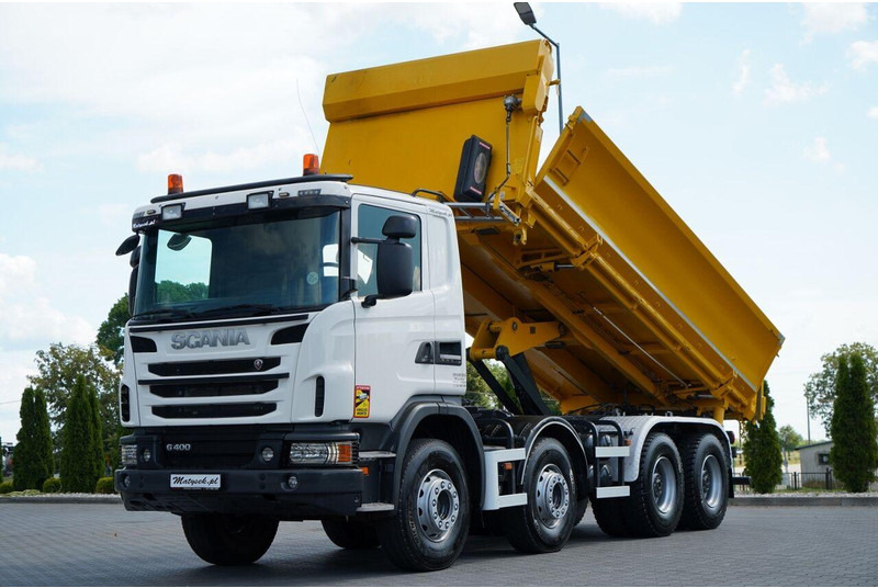 Scania G 400 / 8x4 / WYWROTKA 2 STRONNA / BORDMATIC / MANUAL - شاحنة قلاب: صورة 1 Scania G 400 / 8x4 / WYWROTKA 2 STRONNA / BORDMATIC / MANUAL - شاحنة قلاب: صورة 1