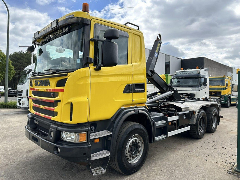 Scania G440 6x4 20T MARREL HOOKLIFT - RETARDER - STEEL - شاحنات مسطحة, شاحنة كرين: صورة 1 Scania G440 6x4 20T MARREL HOOKLIFT - RETARDER - STEEL - شاحنات مسطحة, شاحنة كرين: صورة 1
