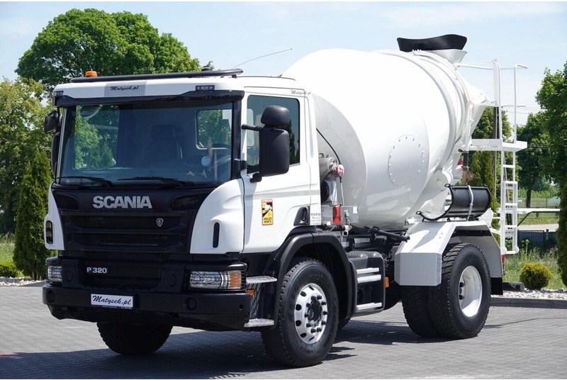 Scania P 320 / BETONOMIESZARKA / GRUSZKA /5 m3 / ALUFELGI / EURO 6 - شاحنة خلاطة خرسانة: صورة 1 Scania P 320 / BETONOMIESZARKA / GRUSZKA /5 m3 / ALUFELGI / EURO 6 - شاحنة خلاطة خرسانة: صورة 1
