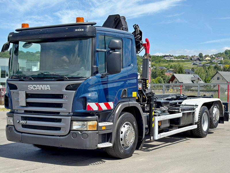 Scania P 360 * ABROLLKIPPER * HIAB 111 BS -2 HIDUO/FUNK - شاحنة ذات خطاف, شاحنة كرين: صورة 4 Scania P 360 * ABROLLKIPPER * HIAB 111 BS -2 HIDUO/FUNK - شاحنة ذات خطاف, شاحنة كرين: صورة 4