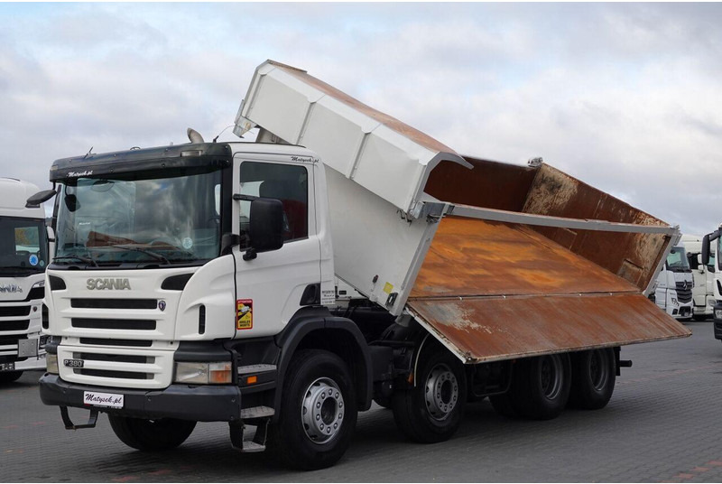 Scania P 380 / 8x4 / WYWROTKA / HYDROBURTA / BORDMATIC / SPROWADZONA / - شاحنة قلاب: صورة 5 Scania P 380 / 8x4 / WYWROTKA / HYDROBURTA / BORDMATIC / SPROWADZONA / - شاحنة قلاب: صورة 5