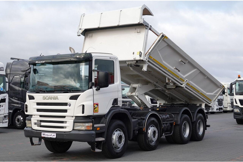 Scania P 380 / 8x4 / WYWROTKA / HYDROBURTA / BORDMATIC / SPROWADZONA / - شاحنة قلاب: صورة 1 Scania P 380 / 8x4 / WYWROTKA / HYDROBURTA / BORDMATIC / SPROWADZONA / - شاحنة قلاب: صورة 1