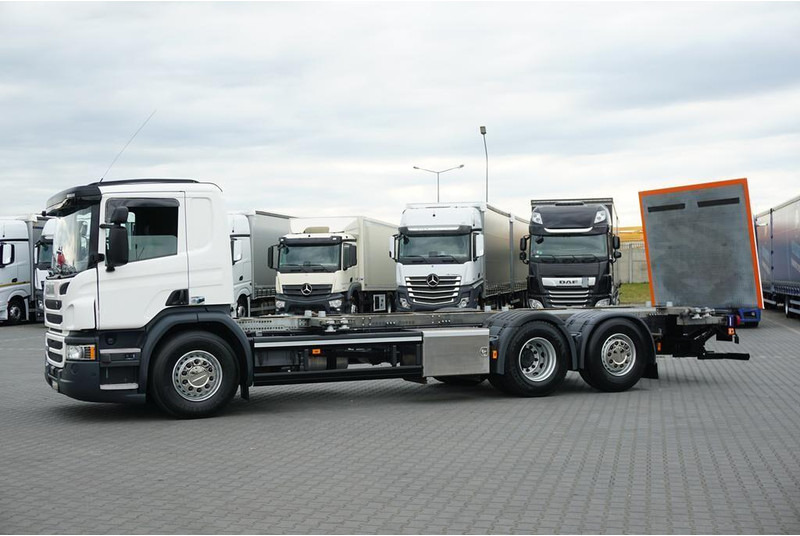 Scania P 410 / ACC / E 6 / BDF + WINDA / 7.15 , 7.45, 7.82 M / OŚ SKRĘT - شاحنة هيكل كابينة: صورة 3 Scania P 410 / ACC / E 6 / BDF + WINDA / 7.15 , 7.45, 7.82 M / OŚ SKRĘT - شاحنة هيكل كابينة: صورة 3