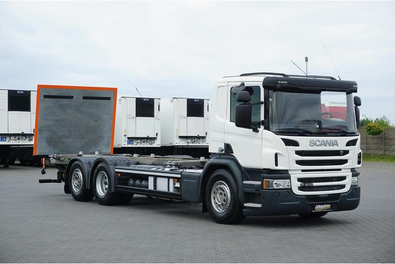 Scania P 410 / ACC / E 6 / BDF + WINDA / 7.15 , 7.45, 7.82 M / OŚ SKRĘT - شاحنة هيكل كابينة: صورة 1 Scania P 410 / ACC / E 6 / BDF + WINDA / 7.15 , 7.45, 7.82 M / OŚ SKRĘT - شاحنة هيكل كابينة: صورة 1
