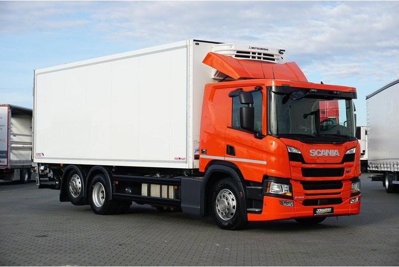 Scania P 410 / E 6 / CHŁODNIA + WINDA / 18 PALET / RETARDER / OŚ SKRĘTN - شاحنة الفريزر: صورة 1 Scania P 410 / E 6 / CHŁODNIA + WINDA / 18 PALET / RETARDER / OŚ SKRĘTN - شاحنة الفريزر: صورة 1
